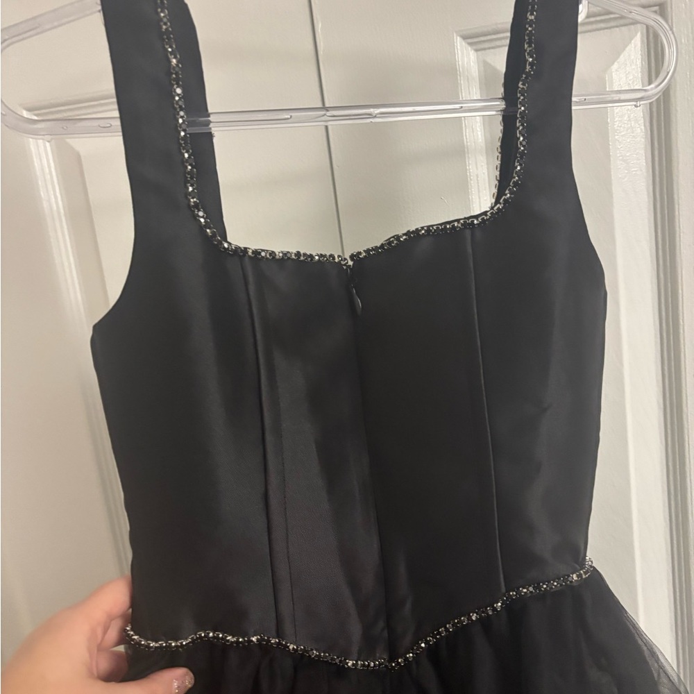 Dolls kill Sugar Thrillz POLISHED PIROUETTE CORSET DRESS - BLACK - Picture 9 of 12